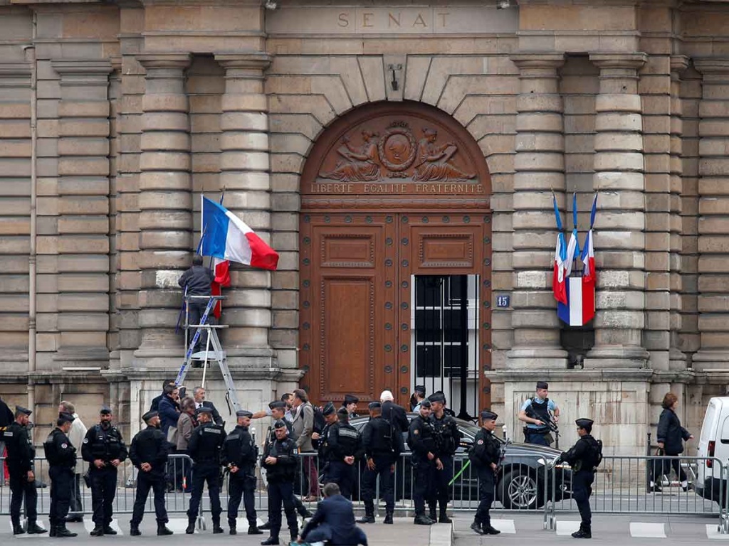 Resultado de imagen para Fotos del duelo al ex presidente Jacques Chirac