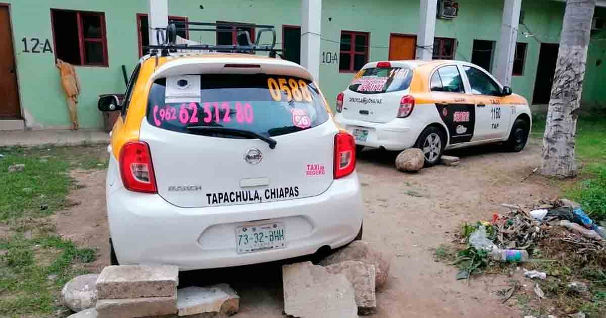 Rescatan a dos taxistas retenidos por haitianos en Tapachula
