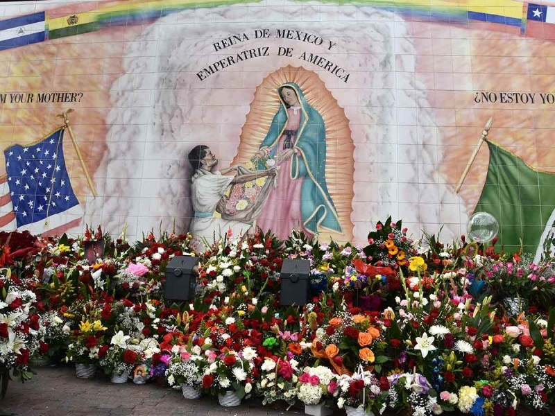 Piden a la Virgen de Guadalupe protección para los migrantes