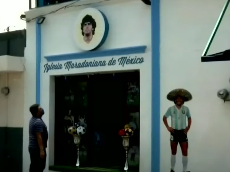 La iglesia de Maradona en Puebla celebrará su primera boda